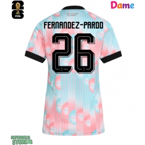 Belgien Matias Fernandez-Pardo #26 Replika Udebanetrøje Dame VM 2026 Kortærmet
